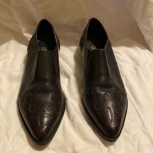 Dingo leather booties